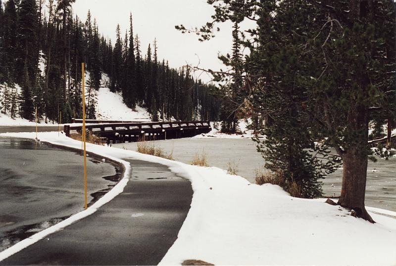 Winter in Yellowstone National Park